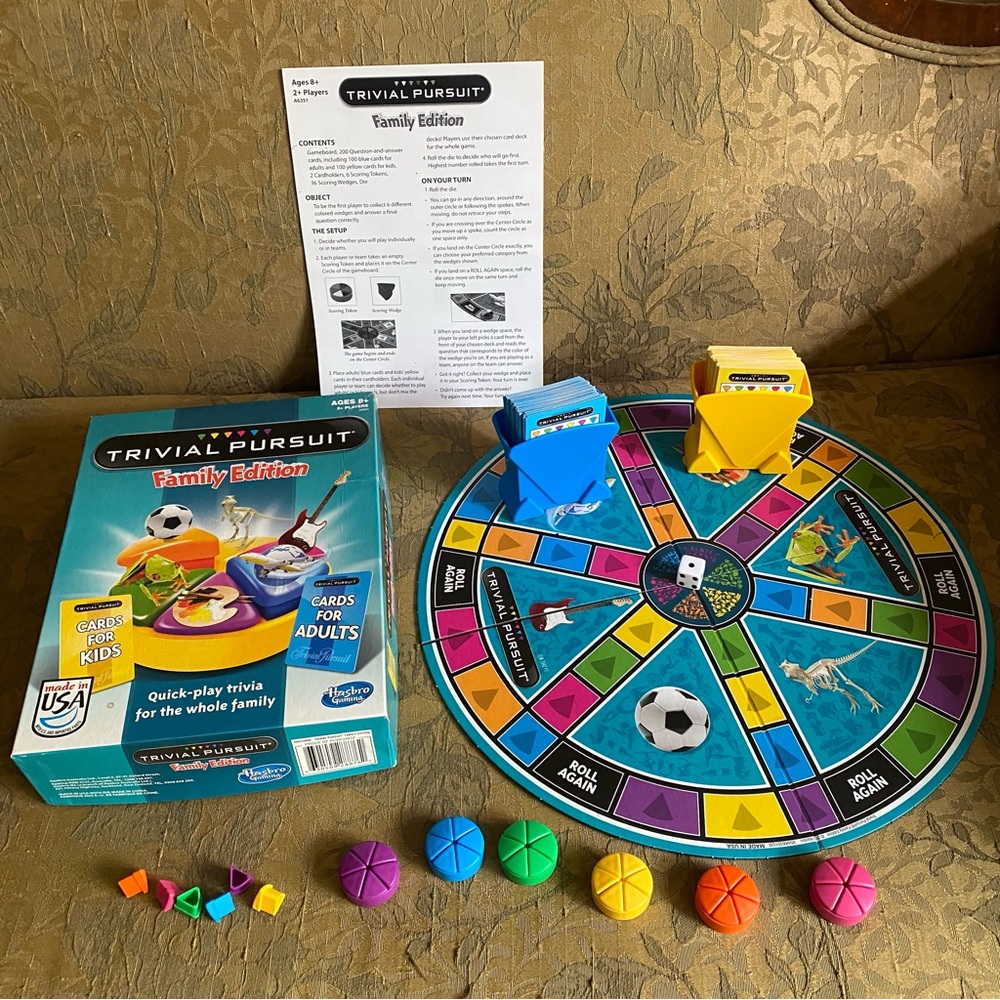 Hasbro Trivial Pursuit Family Edition Game